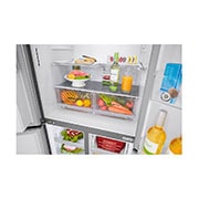 LG Americká chladnička LG | E | 506 l | Lineární invertorový kompresor | DoorCooling+™, GML844PZKZ