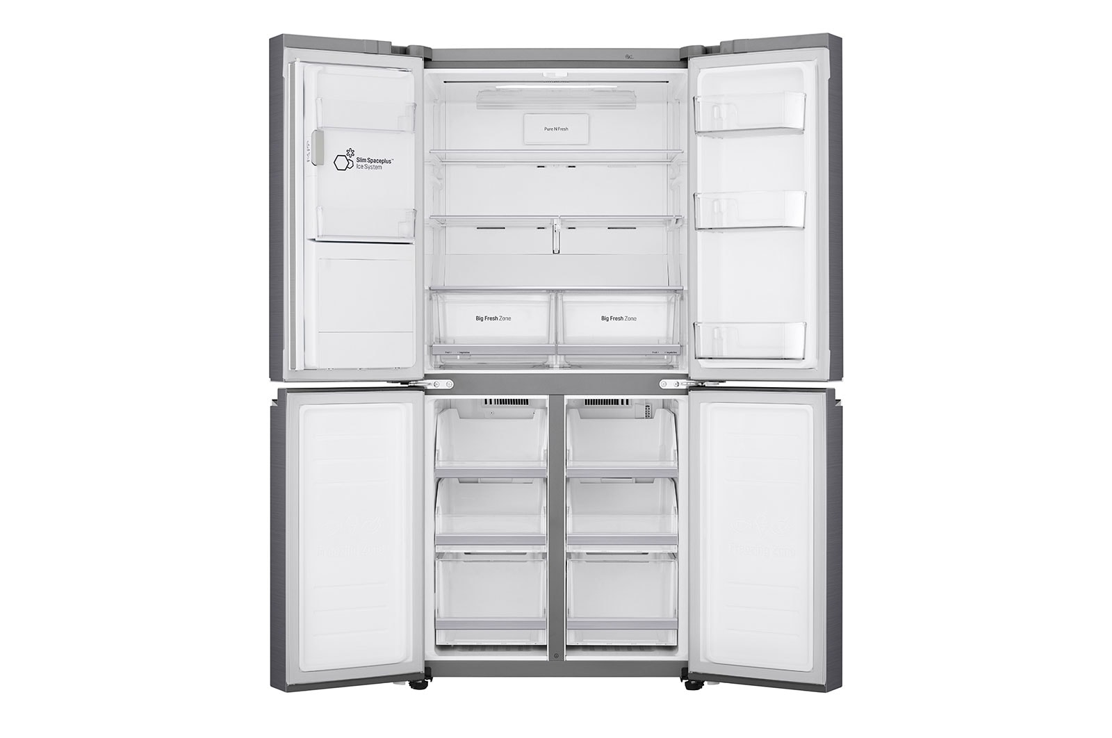 LG Americká chladnička LG | E | 506 l | Lineární invertorový kompresor | DoorCooling+™, GML844PZKZ