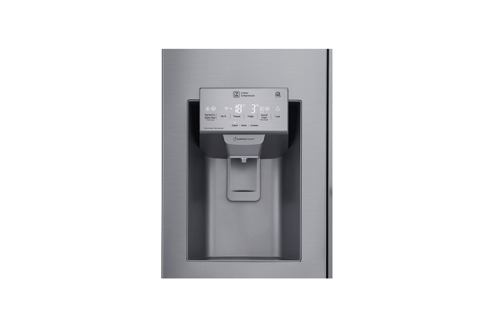 LG Americká chladnička LG | E | 506 l | Lineární invertorový kompresor | DoorCooling+™, GML844PZKZ