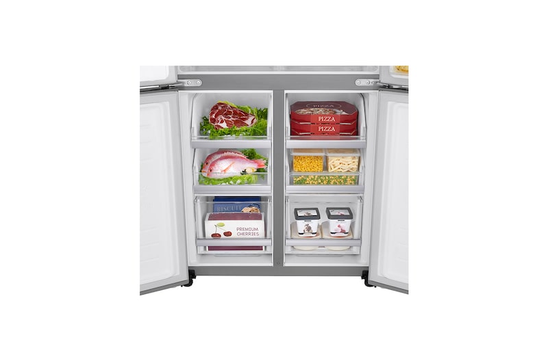 LG Americká chladnička LG | E | 506 l | Lineární invertorový kompresor | DoorCooling+™, GML844PZKZ