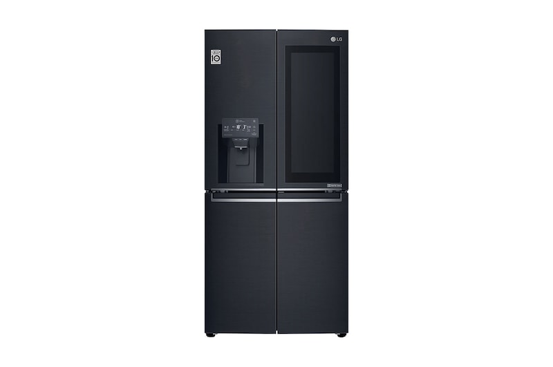 LG Americká chladnička LG | E | 506 l | Lineární invertorový kompresor | DoorCooling+™, GMX844MCKV