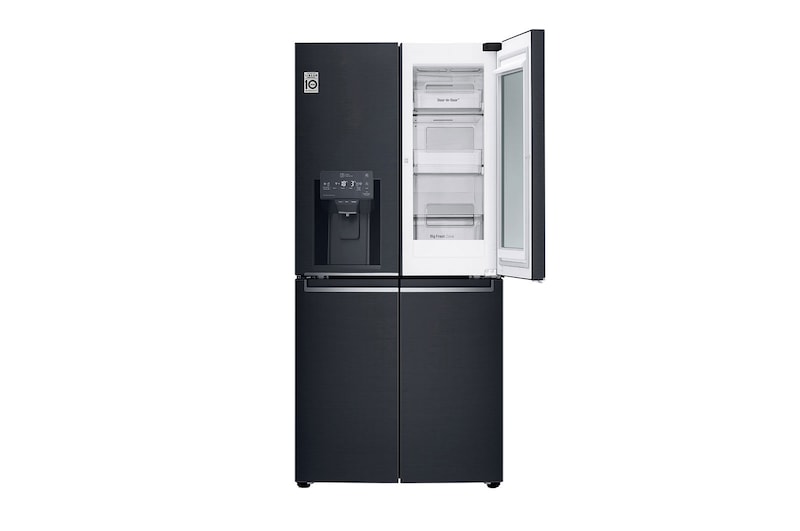 LG Americká chladnička LG | E | 506 l | Lineární invertorový kompresor | DoorCooling+™, GMX844MCKV