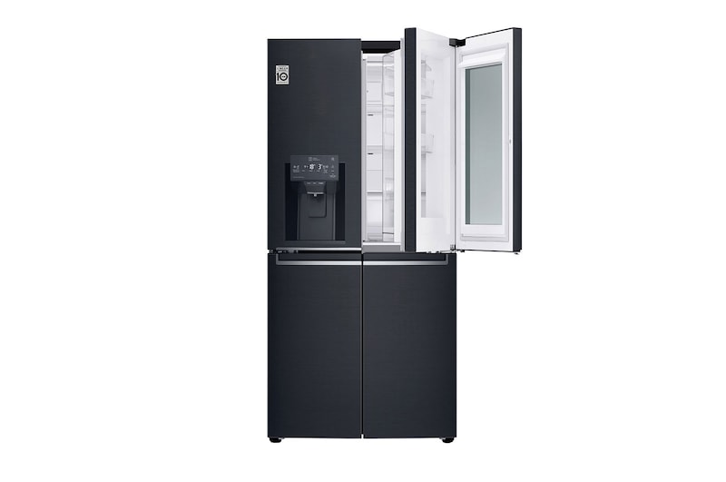 LG Americká chladnička LG | E | 506 l | Lineární invertorový kompresor | DoorCooling+™, GMX844MCKV