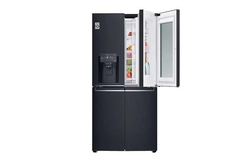 LG Americká chladnička LG | E | 506 l | Lineární invertorový kompresor | DoorCooling+™, GMX844MCKV