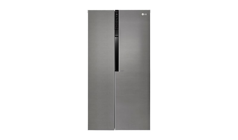 LG Americká chladnička LG | F | Hrubý objem 680 l | 429 kWh/rok | Lineární invertorový kompresor | Total No Frost™ | Multi-Air Flow™ | Vnější LED displej, GSB360BASZ