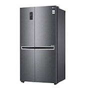 LG Americká chladnička LG| F | Hrubý objem 687 l | 435 kWh/rok | Lineární invertorový kompresor | Total No Frost™ | Multi-Air Flow™ | Vnější LED displej, GSB470BASZ