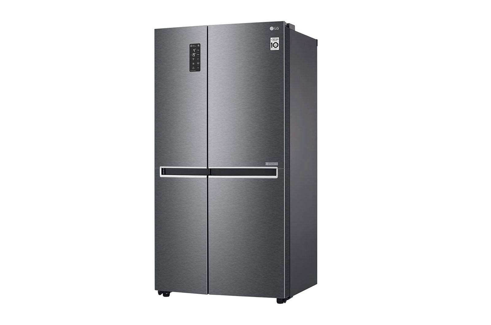 LG Americká chladnička LG| F | Hrubý objem 687 l | 435 kWh/rok | Lineární invertorový kompresor | Total No Frost™ | Multi-Air Flow™ | Vnější LED displej, GSB470BASZ