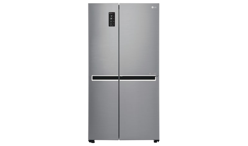 LG Americká chladnička LG | F | Hrubý objem 687 l | 435 kWh/rok | Lineární invertorový kompresor | Total No Frost | Multi-Air Flow™ |Vnější LED displej, GSB760PZXZ