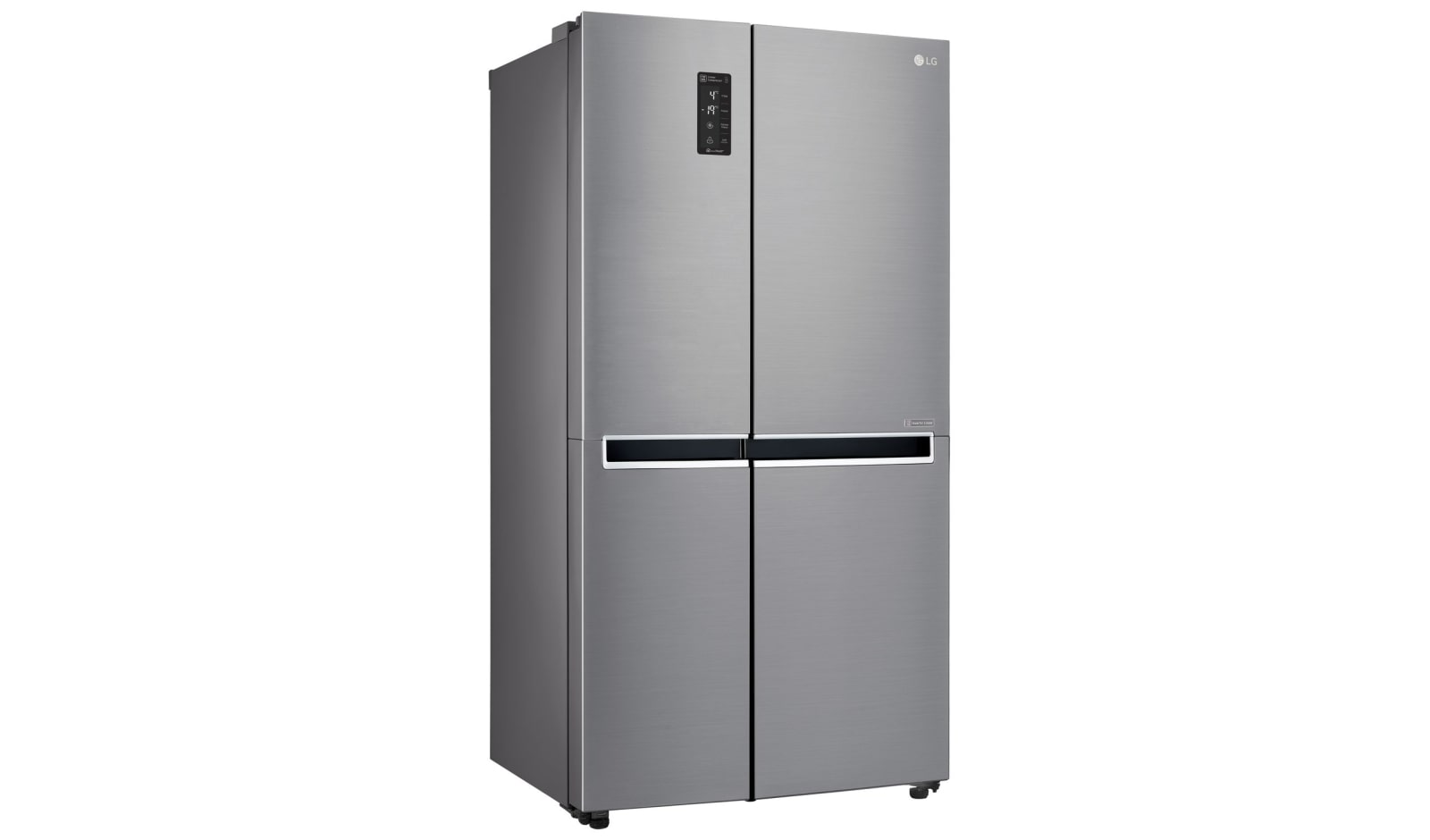 LG Americká chladnička LG | F | Hrubý objem 687 l | 435 kWh/rok | Lineární invertorový kompresor | Total No Frost | Multi-Air Flow™ |Vnější LED displej, GSB760PZXZ