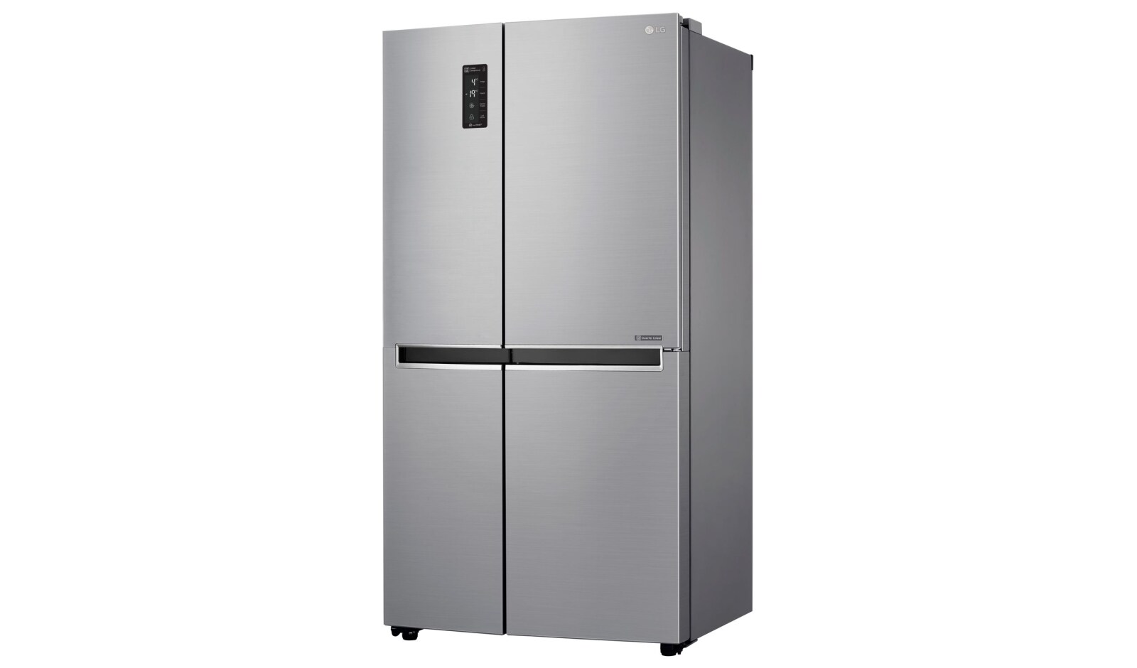 LG Americká chladnička LG | F | Hrubý objem 687 l | 435 kWh/rok | Lineární invertorový kompresor | Total No Frost | Multi-Air Flow™ |Vnější LED displej, GSB760PZXZ