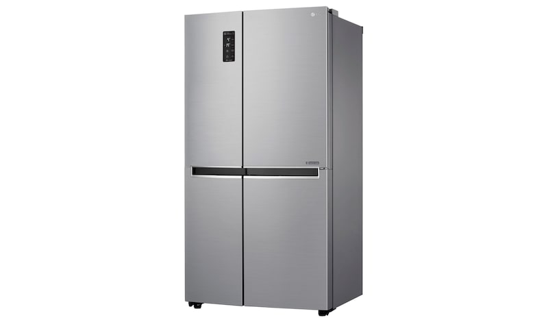 LG Americká chladnička LG | F | Hrubý objem 687 l | 435 kWh/rok | Lineární invertorový kompresor | Total No Frost | Multi-Air Flow™ |Vnější LED displej, GSB760PZXZ