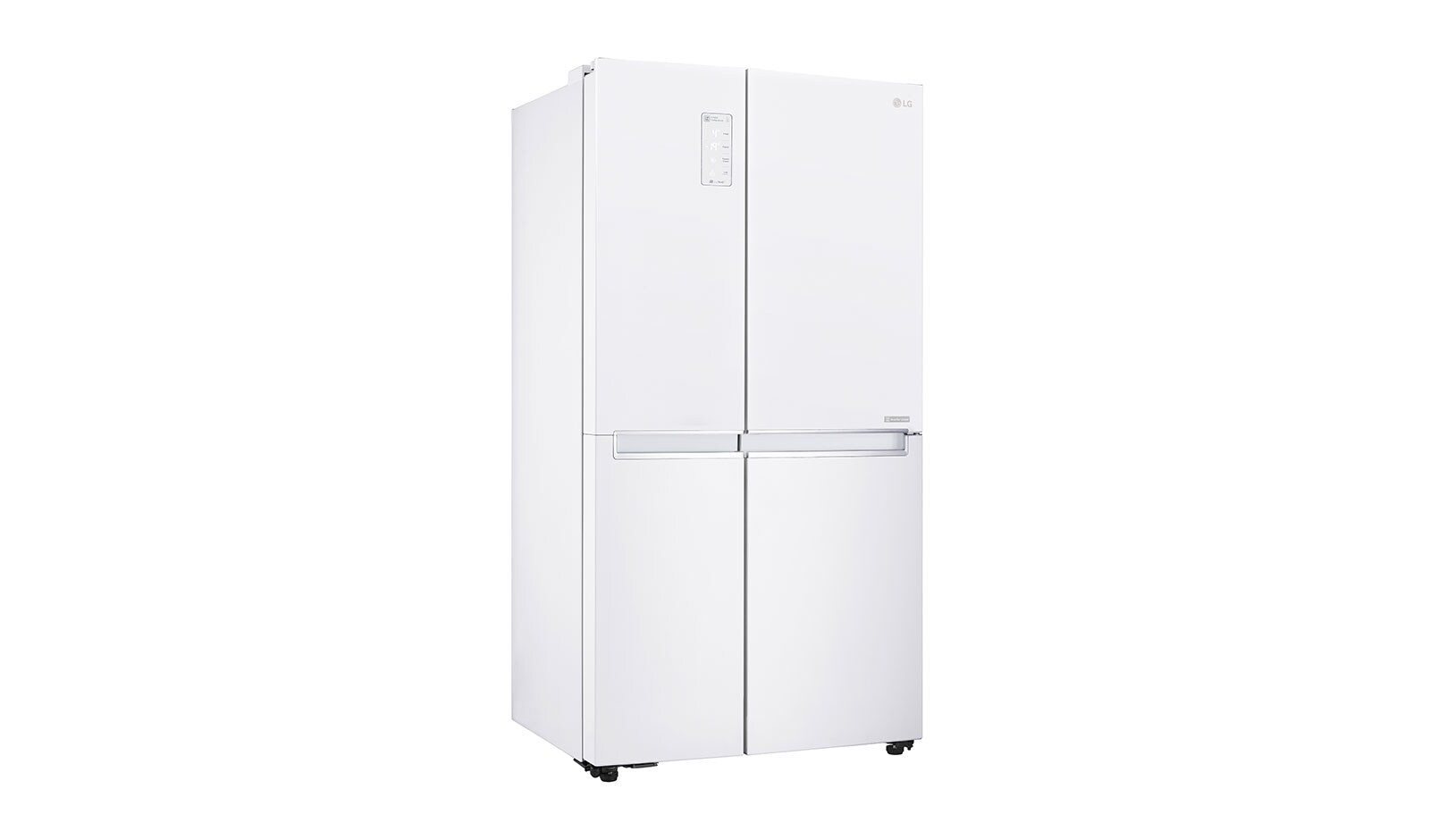LG F (v rozsahu A až G) | Hrubý objem 687 l | 438 kWh/rok | LG Lineární invertorový kompresor | LG Total No Frost | Multi-Air Flow™ |Vnější LED displej, GSB760SWXV
