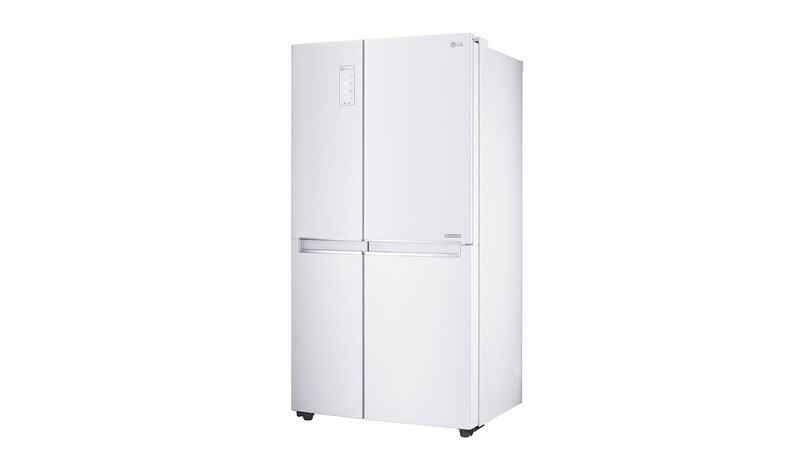 LG F (v rozsahu A až G) | Hrubý objem 687 l | 438 kWh/rok | LG Lineární invertorový kompresor | LG Total No Frost | Multi-Air Flow™ |Vnější LED displej, GSB760SWXV