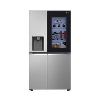 LG Americká chladnička LG | D | 635 l | Lineární kompresor | InstaView™, front view, GSGV80PYLD