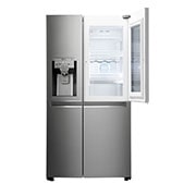 LG Americká chladnička | InstaView Door-in-Door™ | F | Hrubý objem 675 l | 431 kWh/rok | LG Lineární invertorový kompresor | LG Total No Frost | Multi-Air Flow™ | Nápojový automat | Pure N Fresh™ | ThinQ™ + WiFi ﻿, GSI961PZAZ
