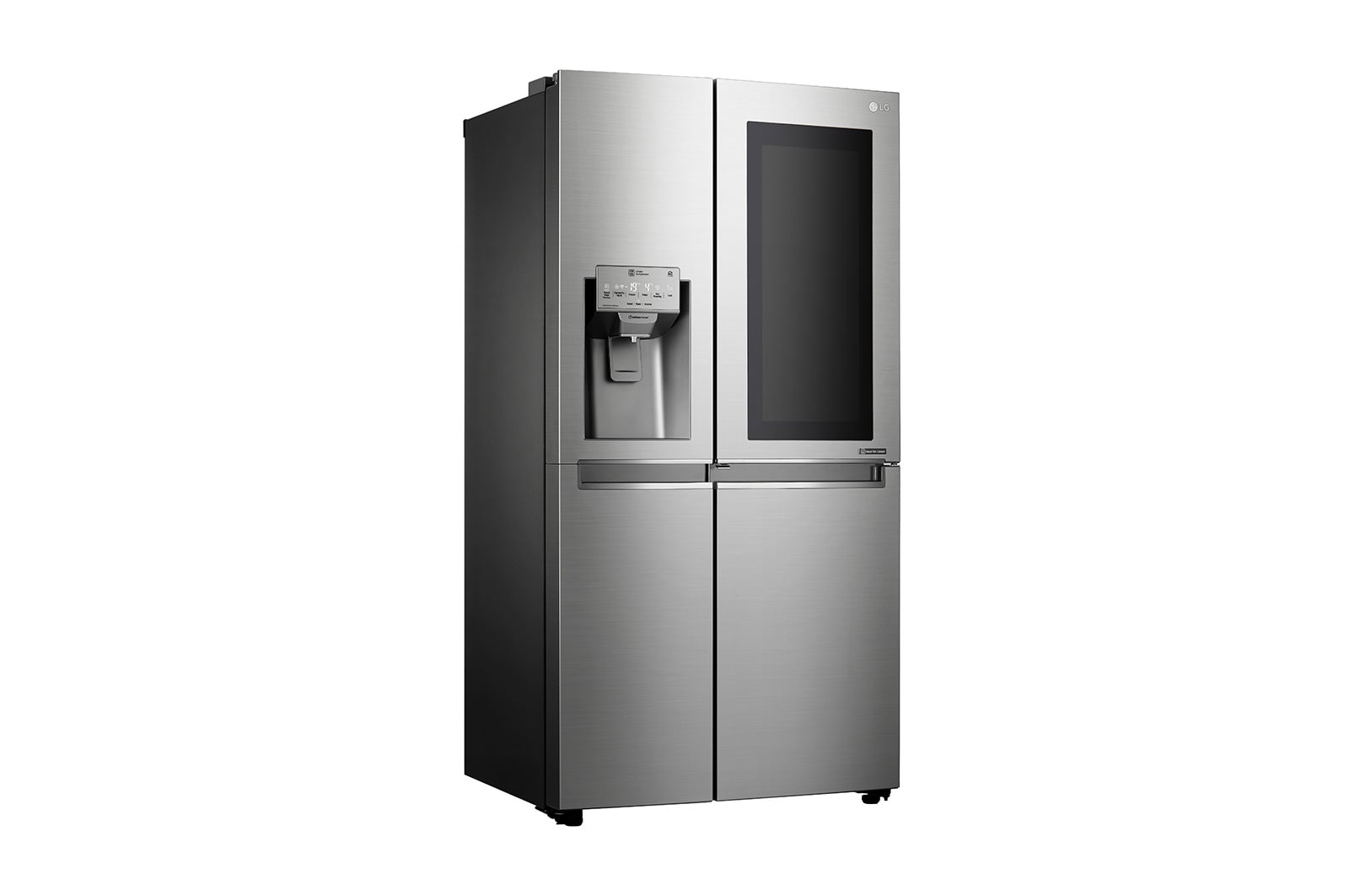 LG Americká chladnička | InstaView Door-in-Door™ | F | Hrubý objem 675 l | 431 kWh/rok | LG Lineární invertorový kompresor | LG Total No Frost | Multi-Air Flow™ | Nápojový automat | Pure N Fresh™ | ThinQ™ + WiFi ﻿, GSI961PZAZ