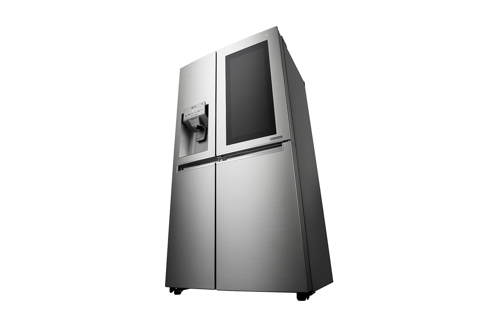 LG Americká chladnička | InstaView Door-in-Door™ | F | Hrubý objem 675 l | 431 kWh/rok | LG Lineární invertorový kompresor | LG Total No Frost | Multi-Air Flow™ | Nápojový automat | Pure N Fresh™ | ThinQ™ + WiFi ﻿, GSI961PZAZ
