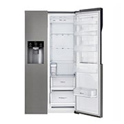 LG Americká chladnička LG | Door-in-Door™ | F | Hrubý objem 663 l | 419 kWh/rok | Lineární invertorový kompresor | Total No Frost | Multi-Air Flow™ | Vnější LED displej, GSJ361DIDV
