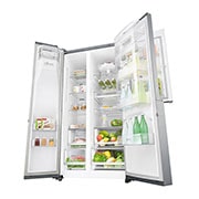 LG Americká chladnička | Door-in-Door™ | F | Hrubý objem 668 l | 431 kWh/rok | LG Lineární invertorový kompresor | LG Total No Frost | Multi-Air Flow™ | Vnější LED displej | Nápojový automat | Pure N Fresh™, GSJ960PZBZ