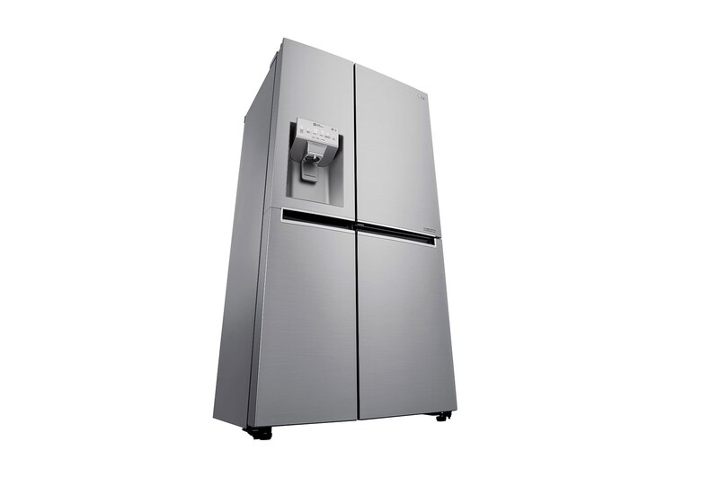 LG Americká chladnička | Door-in-Door™ | F | Hrubý objem 668 l | 431 kWh/rok | LG Lineární invertorový kompresor | LG Total No Frost | Multi-Air Flow™ | Vnější LED displej | Nápojový automat | Pure N Fresh™, GSJ960PZBZ