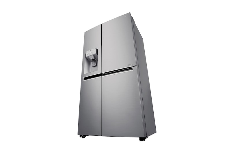 LG Americká chladnička | Door-in-Door™ | F | Hrubý objem 668 l | 431 kWh/rok | LG Lineární invertorový kompresor | LG Total No Frost | Multi-Air Flow™ | Vnější LED displej | Nápojový automat | Pure N Fresh™, GSJ960PZBZ