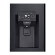 LG Americká chladnička LG | E (v rozsahu A až G) | Hrubý objem 688 l | 345 kWh/rok | Lineární kompresor | Multi Air Flow | Door-in-Door™ | Door cooling | Pure N Fresh, GSJ961MCCZ
