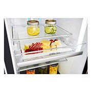 LG Americká chladnička LG | E (v rozsahu A až G) | Hrubý objem 688 l | 345 kWh/rok | Lineární kompresor | Multi Air Flow | Door-in-Door™ | Door cooling | Pure N Fresh, GSJ961MCCZ