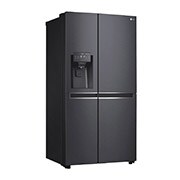 LG Americká chladnička LG | E (v rozsahu A až G) | Hrubý objem 688 l | 345 kWh/rok | Lineární kompresor | Multi Air Flow | Door-in-Door™ | Door cooling | Pure N Fresh, GSJ961MCCZ