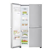 LG Door-in-Door™ | F (v rozsahu A až G) | Hrubý objem 668 l | 376 kWh/rok | LG Lineární invertorový kompresor | LG Total No Frost | Multi-Air Flow™ | Vnější LED displej | Nápojový automat | Pure N Fresh™, GSJ961NEBZ