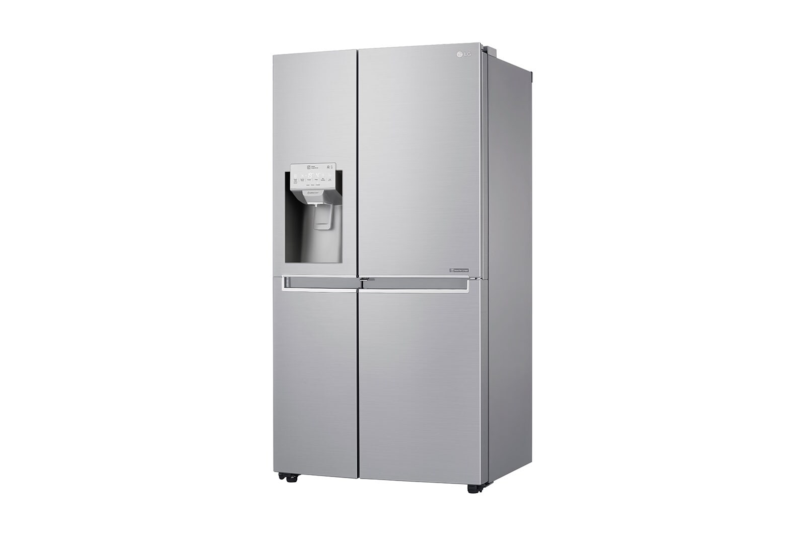 LG Door-in-Door™ | F (v rozsahu A až G) | Hrubý objem 668 l | 376 kWh/rok | LG Lineární invertorový kompresor | LG Total No Frost | Multi-Air Flow™ | Vnější LED displej | Nápojový automat | Pure N Fresh™, GSJ961NEBZ