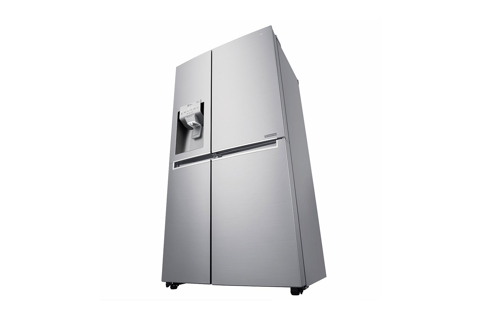 LG Door-in-Door™ | F (v rozsahu A až G) | Hrubý objem 668 l | 376 kWh/rok | LG Lineární invertorový kompresor | LG Total No Frost | Multi-Air Flow™ | Vnější LED displej | Nápojový automat | Pure N Fresh™, GSJ961NEBZ