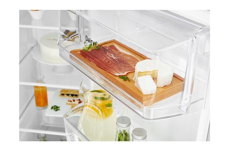 LG Americká chladnička LG | F | Hrubý objem 663 l | 419 kWh/rok | Lineární invertorový kompresor | Total No Frost | Multi-Air Flow™ | Vnější LED displej | Nápojový automat, GSL360ICEV