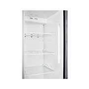 LG Americká chladnička LG | F | Hrubý objem 668 l | 431 kWh/rok | Lineární invertorový kompresor | Total No Frost | Multi-Air Flow™ | Vnější LED displej | Nápojový automat | ThinQ™ + WiFi, GSL471ICEZ