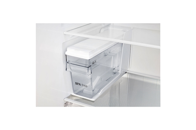 LG Americká chladnička LG | F | Hrubý objem 668 l | 431 kWh/rok | Lineární invertorový kompresor | Total No Frost | Multi-Air Flow™ | Vnější LED displej | Nápojový automat | ThinQ™ + WiFi, GSL471ICEZ