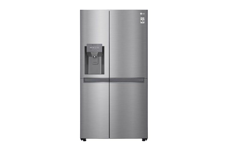 LG Americká chladnička | F | Hrubý objem 688 l | 431 kWh/rok | LG Lineární invertorový kompresor | LG Total No Frost | Multi-Air Flow™ | Vnější LED displej | Nápojový automat, GSL481PZXZ