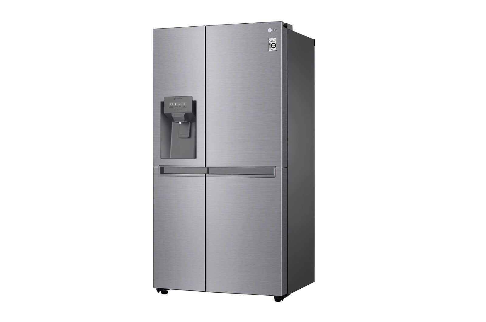 LG Americká chladnička | F | Hrubý objem 688 l | 431 kWh/rok | LG Lineární invertorový kompresor | LG Total No Frost  | Multi-Air Flow™ | Vnější LED displej | Nápojový automat, GSL481PZXZ