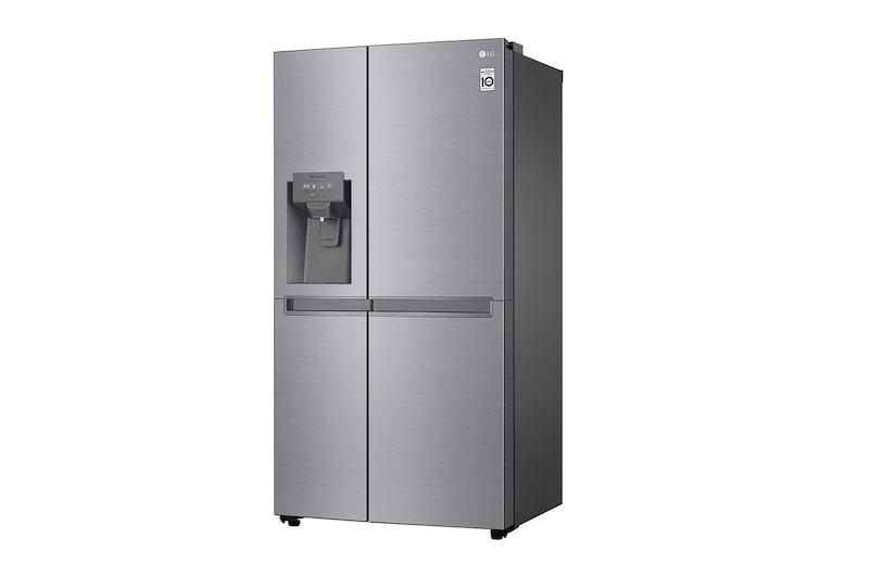 LG Americká chladnička | F | Hrubý objem 688 l | 431 kWh/rok | LG Lineární invertorový kompresor | LG Total No Frost | Multi-Air Flow™ | Vnější LED displej | Nápojový automat, GSL481PZXZ