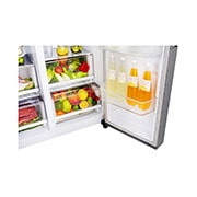 LG Americká chladnička | F | Hrubý objem 688 l | 431 kWh/rok | LG Lineární invertorový kompresor | LG Total No Frost  | Multi-Air Flow™ | Vnější LED displej | Nápojový automat, GSL481PZXZ