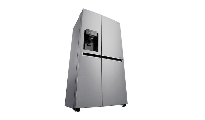 LG Americká chladnička | F | Hrubý objem 668 l | 431 kWh/rok | LG Lineární invertorový kompresor | LG Total No Frost | Multi-Air Flow™ | Vnější LED displej | Nápojový automat, GSL760PZUZ