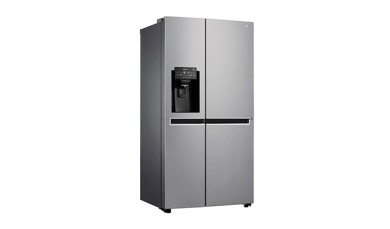 LG Americká chladnička | F | Hrubý objem 668 l | 431 kWh/rok | LG Lineární invertorový kompresor | LG Total No Frost | Multi-Air Flow™ | Vnější LED displej | Nápojový automat, GSL760PZUZ