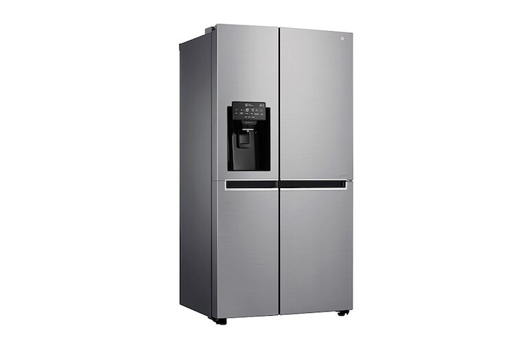 LG Americká chladnička | F | Hrubý objem 668 l | 431 kWh/rok | LG Lineární invertorový kompresor | LG Total No Frost | Multi-Air Flow™ | Vnější LED displej | Nápojový automat, GSL760PZUZ