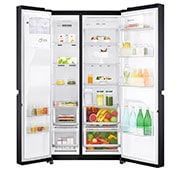 LG Americká chladnička | F | Hrubý objem 668 l | 431 kWh/rok | LG Lineární invertorový kompresor | LG Total No Frost | Door cooling™ | Multi-Air Flow™| Smart Diagnosis™+ WiFi, GSL761MCZZ
