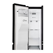 LG Americká chladnička | F | Hrubý objem 668 l | 431 kWh/rok | LG Lineární invertorový kompresor | LG Total No Frost | Door cooling™ | Multi-Air Flow™| Smart Diagnosis™+ WiFi, GSL761MCZZ