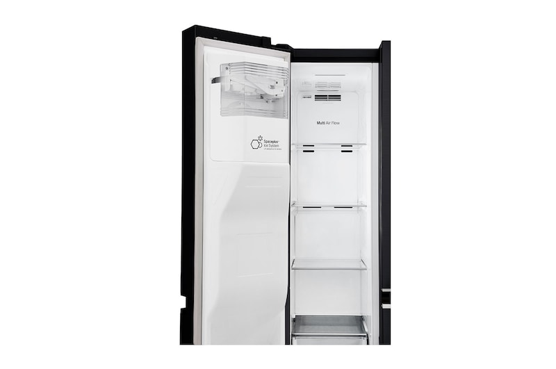 LG Americká chladnička | F | Hrubý objem 668 l | 431 kWh/rok | LG Lineární invertorový kompresor | LG Total No Frost | Door cooling™ | Multi-Air Flow™| Smart Diagnosis™+ WiFi, GSL761MCZZ