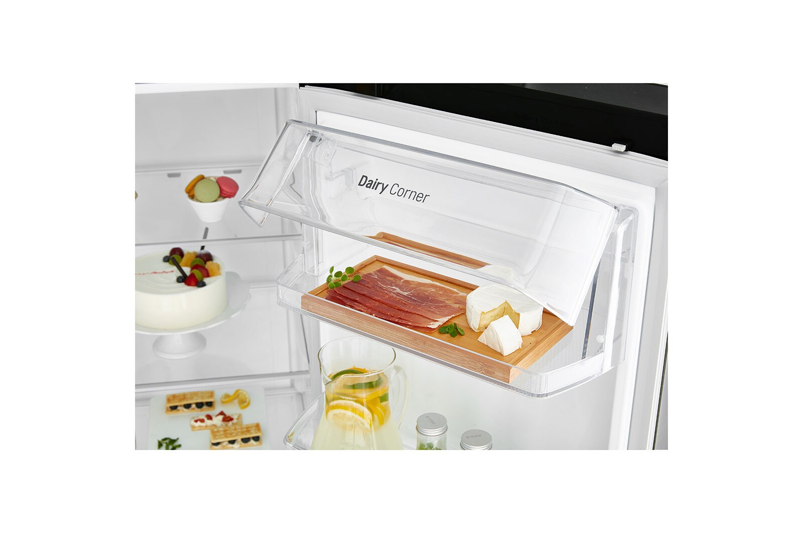 LG Americká chladnička | F | Hrubý objem 668 l | 431 kWh/rok | LG Lineární invertorový kompresor | LG Total No Frost | Door cooling™ | Multi-Air Flow™| Smart Diagnosis™+ WiFi, GSL761MCZZ