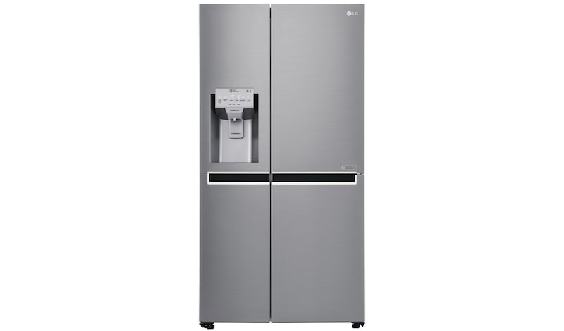 LG Americká chladnička | F | Hrubý objem 668 l | 431 kWh/rok | LG Lineární invertorový kompresor | LG Total No Frost | Multi-Air Flow™ | Vnější LED displej | Nápojový automat, GSL960PZBZ