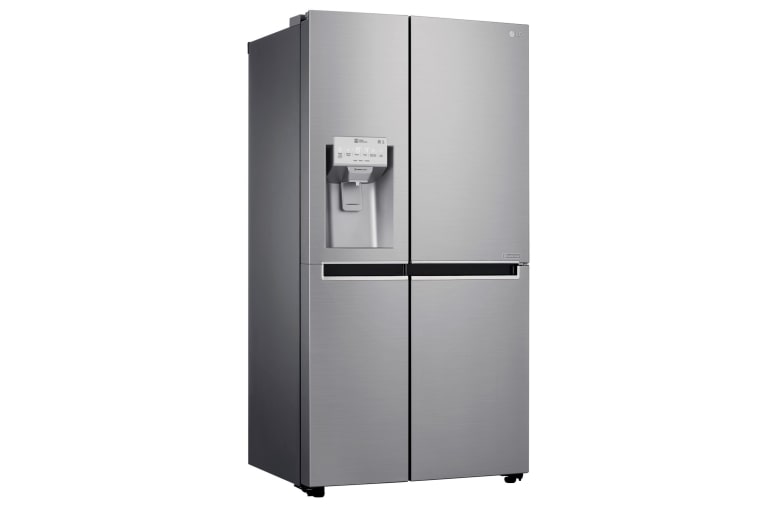 LG Americká chladnička | F | Hrubý objem 668 l | 431 kWh/rok | LG Lineární invertorový kompresor | LG Total No Frost | Multi-Air Flow™ | Vnější LED displej | Nápojový automat, GSL960PZBZ
