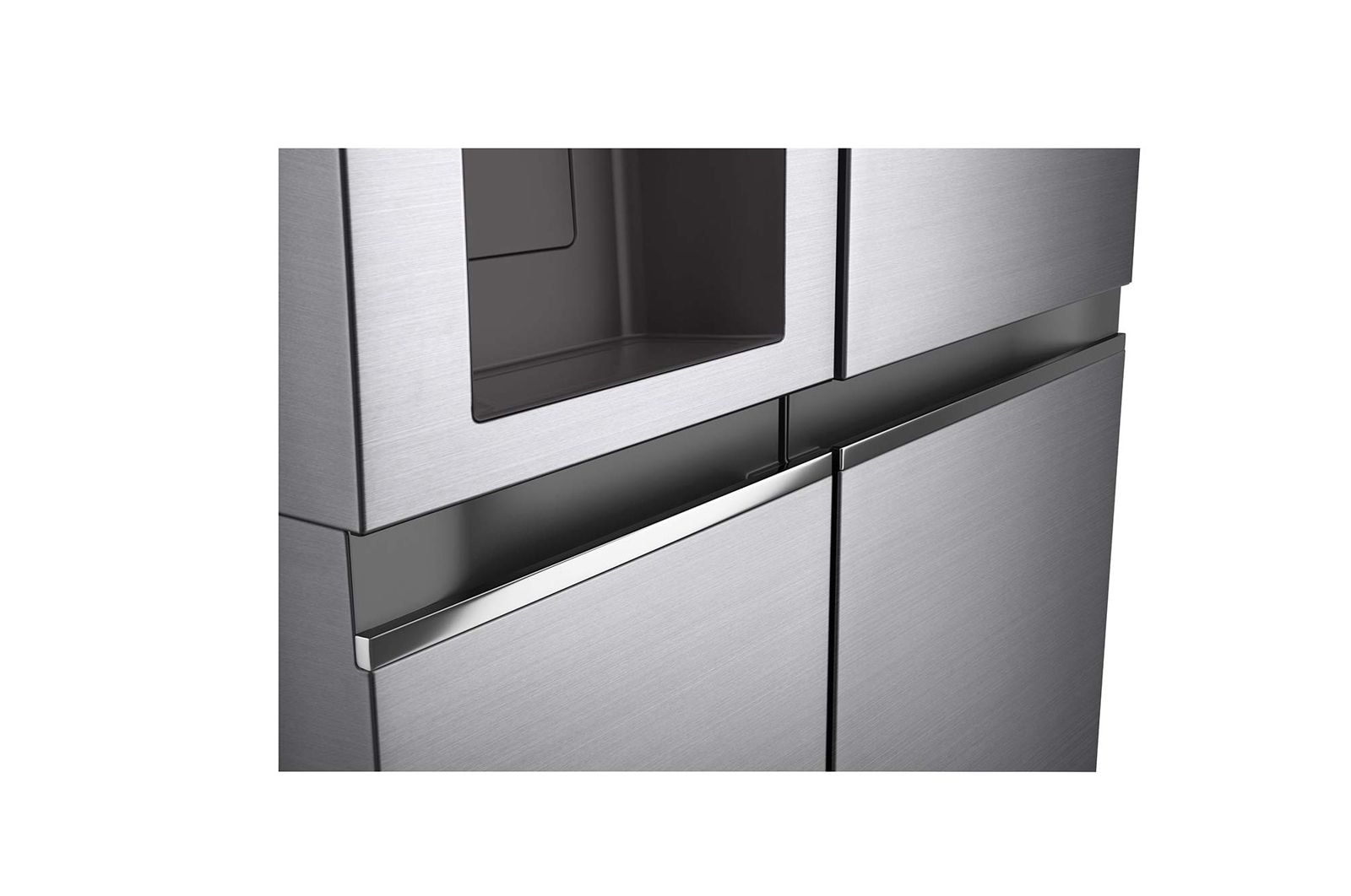 LG Americká chladnička LG | D | 635 l | Lineární kompresor | DoorCooling+|Stříbrná, GSLV70PZTD