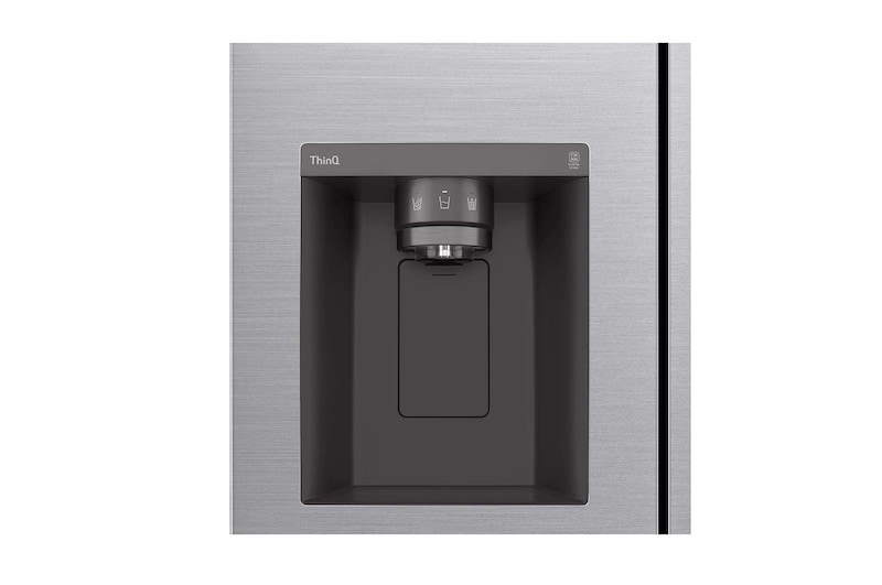 LG Americká chladnička LG | D | 635 l | Lineární kompresor | DoorCooling+|Stříbrná, GSLV70PZTD