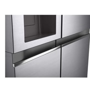 LG Americká chladnička LG | D | 635 l | Lineární kompresor | DoorCooling+|Stříbrná, GSLV70PZTD